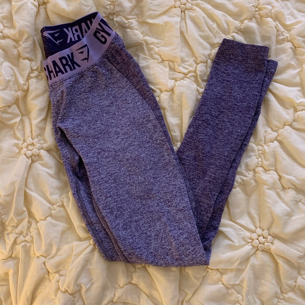 Sold XS PURPLE GYMSHARK FLEX LEGGINGS